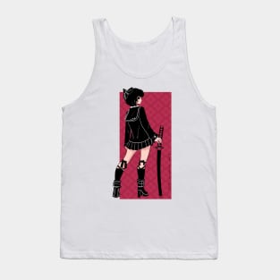 Pink katana Tank Top